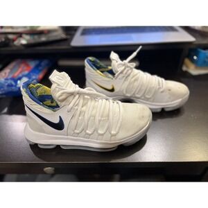 Nike Zoom‎ Air KD 10 warriors NBA LTD sz 7Y aj7781-101